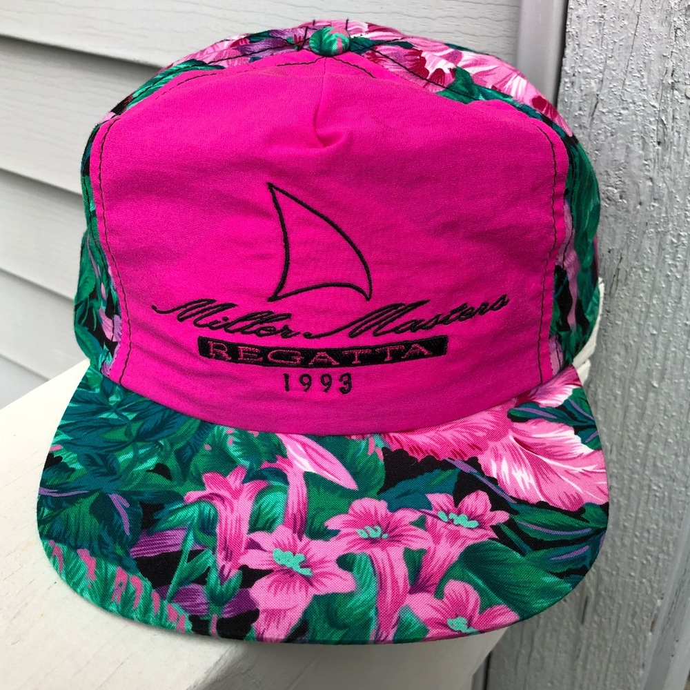 Vintage Flat Brim Hat